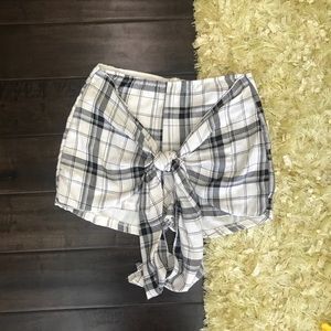 Plaid skirt